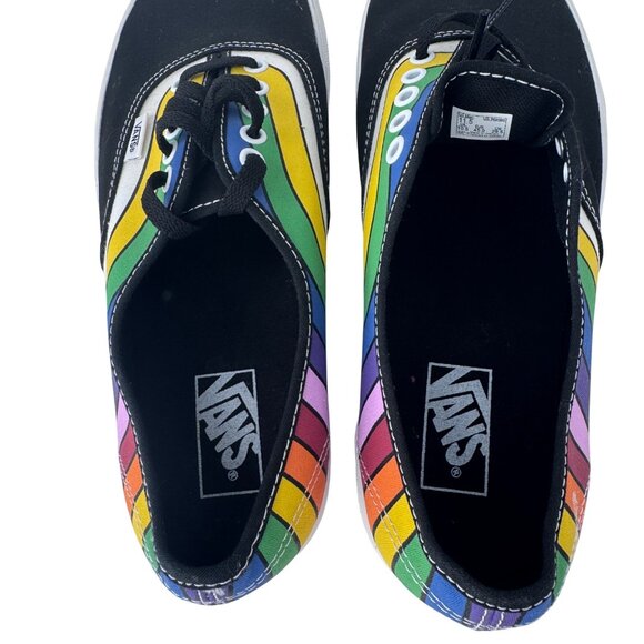 Vans Old Skool Rainbow Refract Skateboard Shoes Size 11.5 Mens 13 Womens Pride - Picture 2 of 10